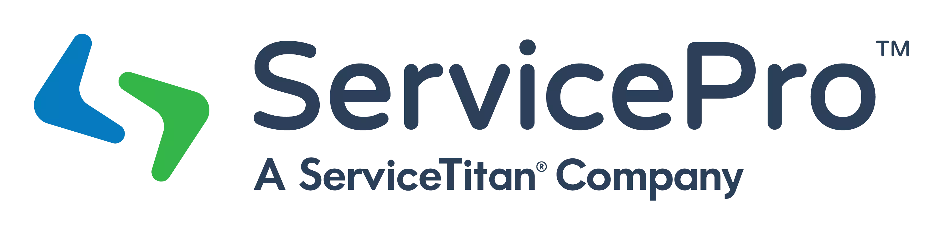 ServiceTitan — ServicePro, a ServiceTitan company, logo